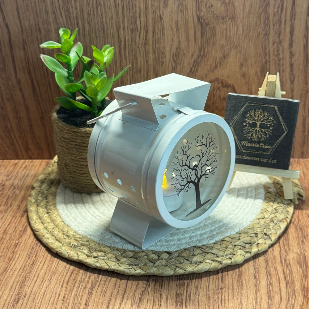 Lanterne Bougie Arbre de Vie – Décoration