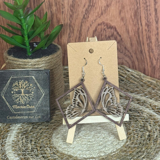 Boucles d'oreilles Tilleuls