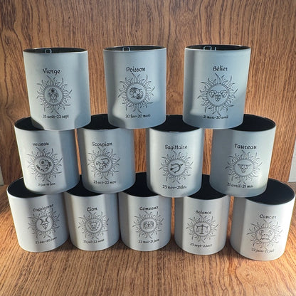 Mug gravé signe astrologique au choix