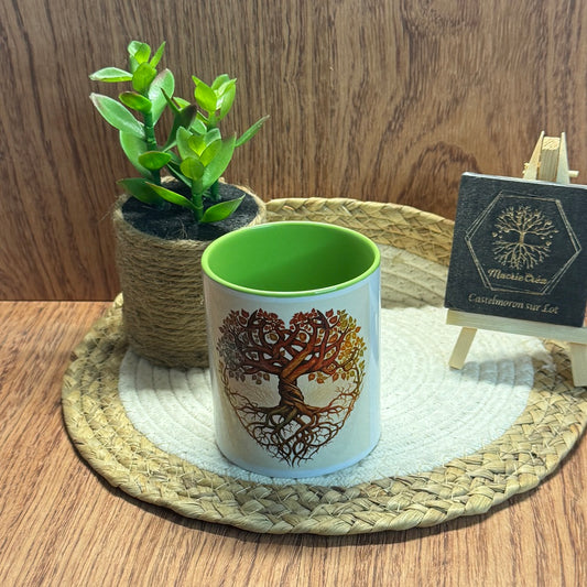 Mug Arbre de Vie Cœur – Sublimation