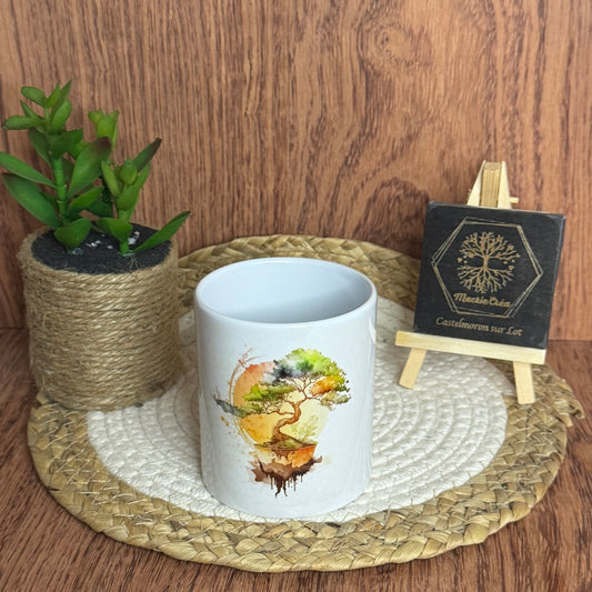 Mug sublimation – Bonsaï coucher de soleil