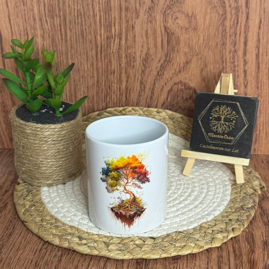 Mug sublimation – Bonsaï flottant automne