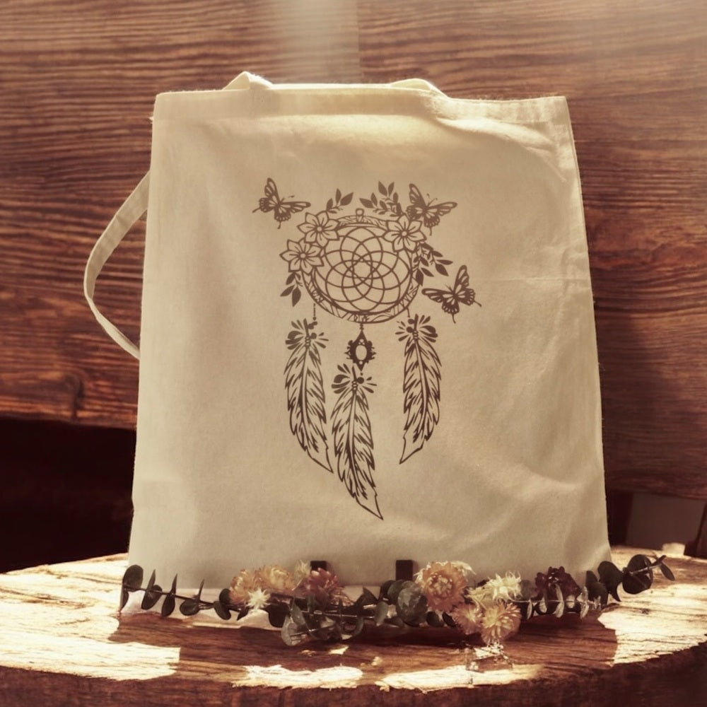 Tote Bag Flocage Attrape-Rêves Bohème