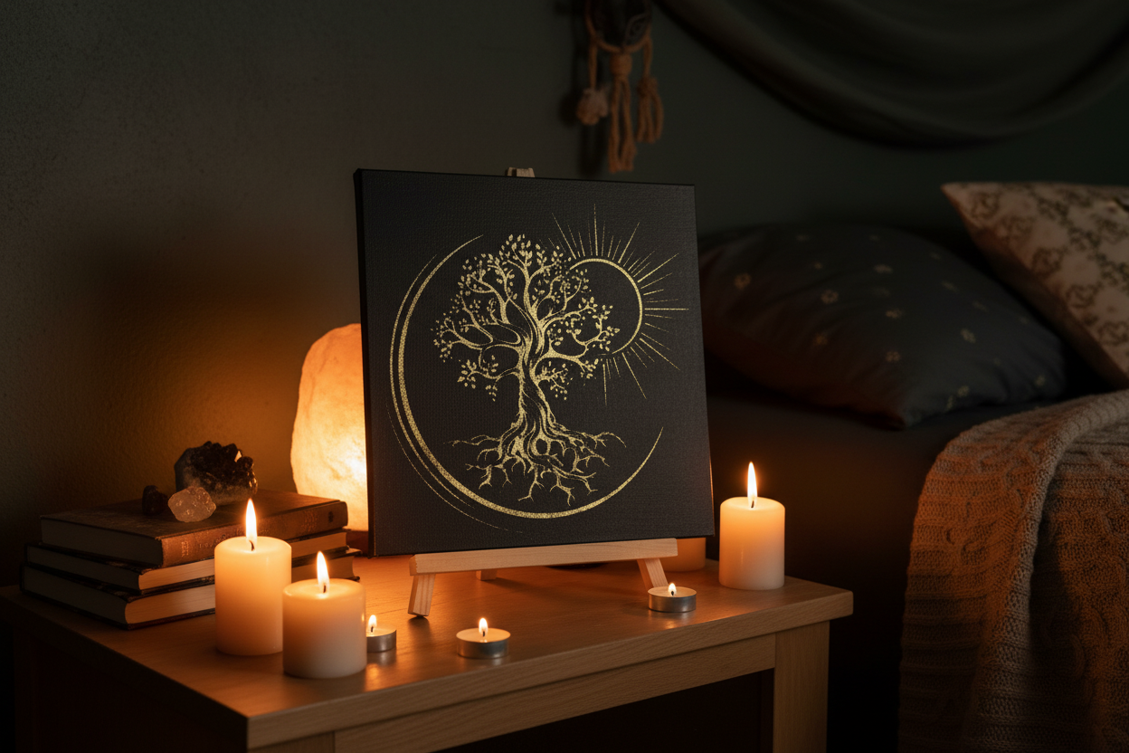 Ambiance chambre mystique